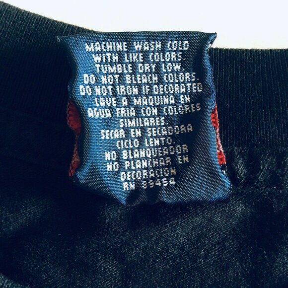 NWOT U.ST'S 707 Brand New Day Sting Crew T-Shirt Black Size XL Cotton Usa-Mexico - Picture 4 of 5